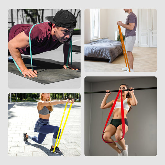 PROIRON Pull Up Bands - 2025 Traditional Upgrade Resistance Band Assisted Power Bands for Workout, Yoga, Weightlifting, Physical Therapy, Rehab, Bench Press, Dead Lift, Improve Mobility and Strength