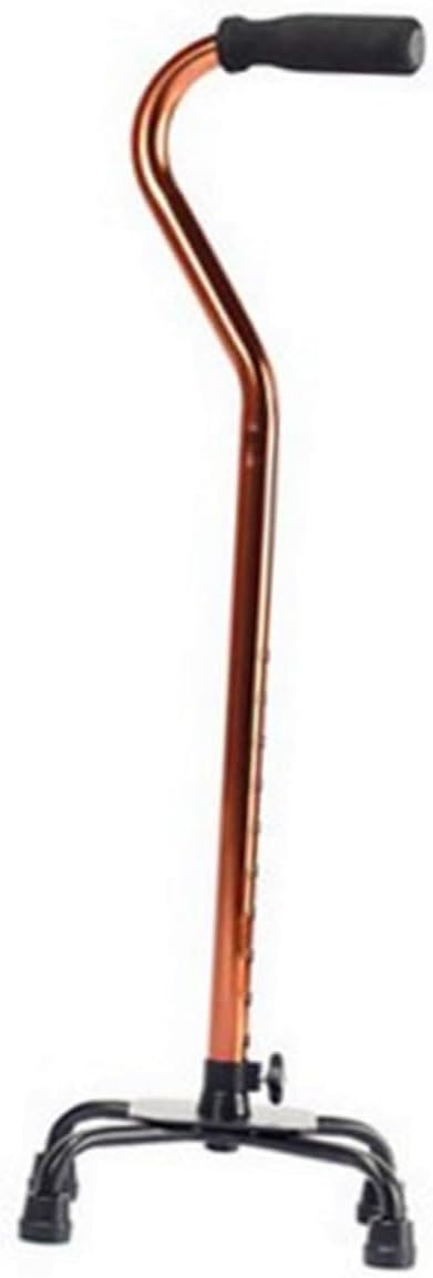 Anneome Four-Leg Aluminium Adjustable Walking Cane - Bronze