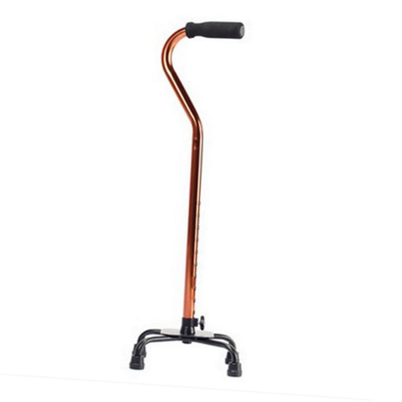 Anneome Four-Leg Aluminium Adjustable Walking Cane - Bronze