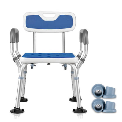 Joliling Adjustable Aluminium Anti-Slip Shower Chair
