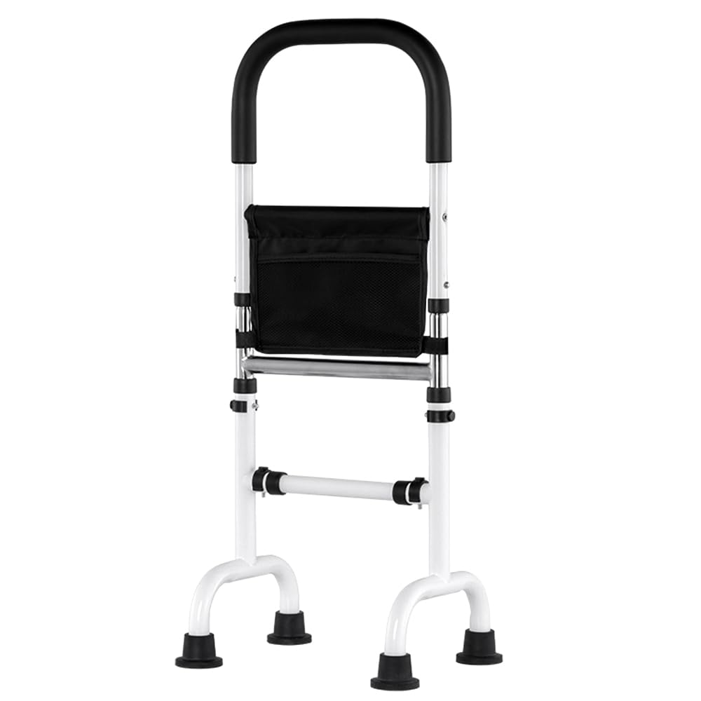 TOMVAES Adjustable Armrest with Storage Bag Standing Aid Handrail