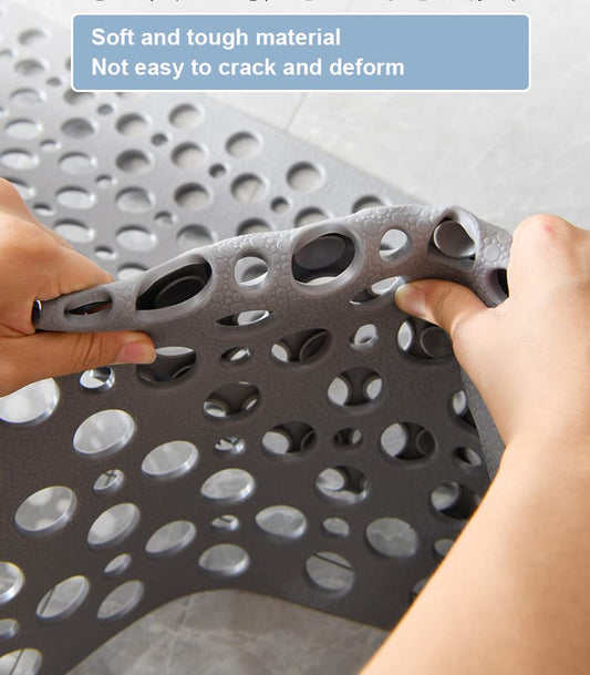 Uandhome Rubber Anti-Slip Anti-Mould 75x43cm Bath Mat