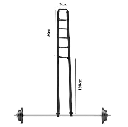 Pull Up Assist Bed Ladder,Bed Ladder Assist with Handle Strap,Sit Up Helper Bed Assistance for Elderly, Senior, Injury Recovery Patient, Pregnant, Handicap