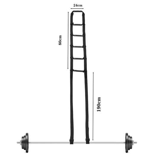 Pull Up Assist Bed Ladder,Bed Ladder Assist with Handle Strap,Sit Up Helper Bed Assistance for Elderly, Senior, Injury Recovery Patient, Pregnant, Handicap