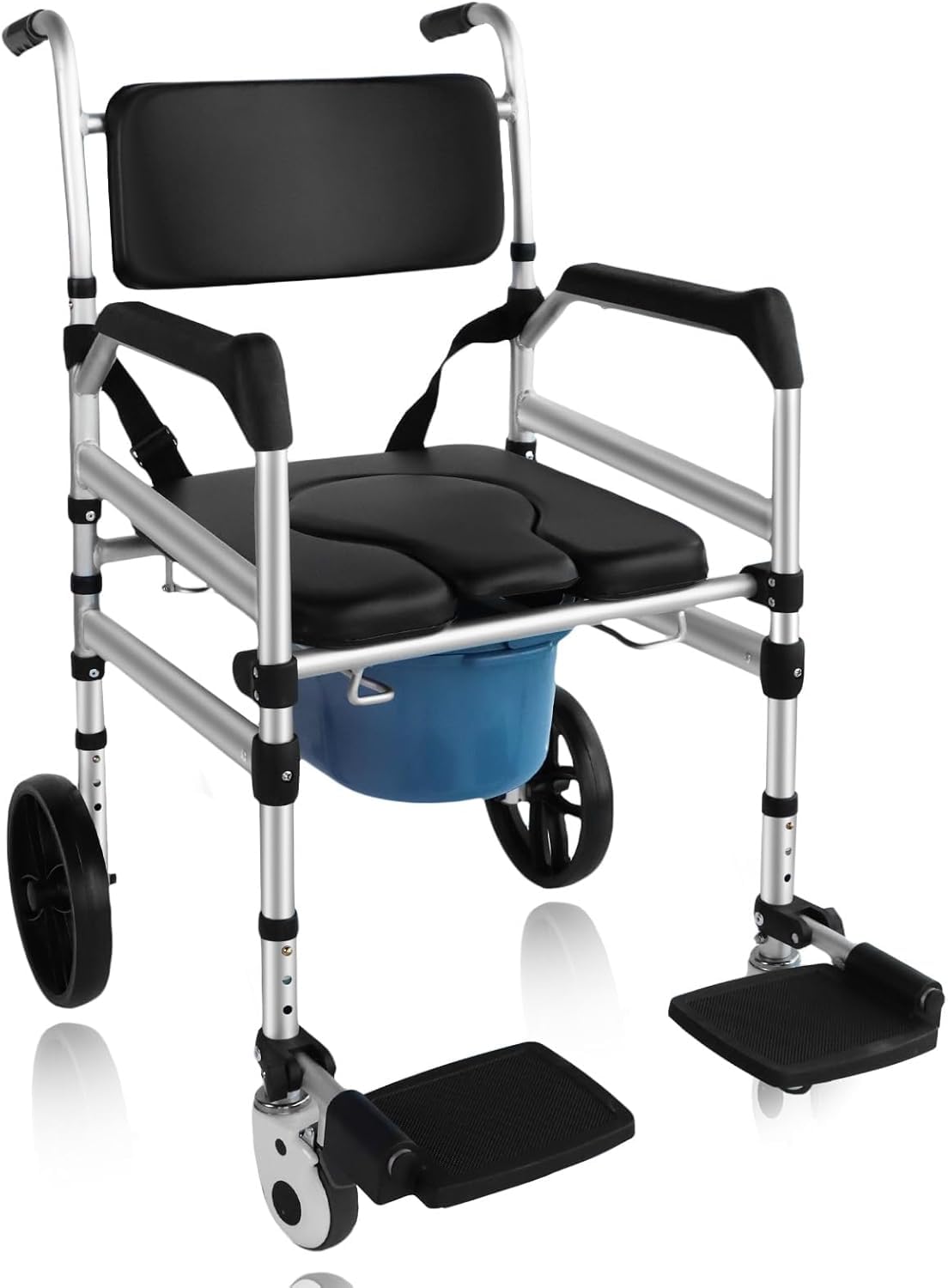 Eosprim Rolling Folding Lightweight Shower Wheelchair