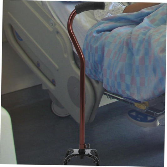 Anneome Four-Leg Aluminium Adjustable Walking Cane - Bronze