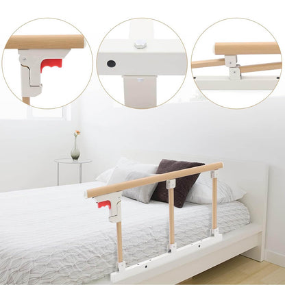 FesFun Foldable Grab Bar Non-Slip Bed Rail for Elderly