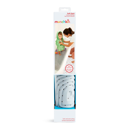 Munchkin Soft Spot Cushioned Bath Mat, Grey