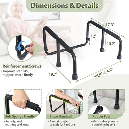 Mybow Standing Helper Adjustable Couch Cane Assist