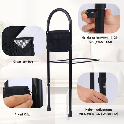 Joliling Adjustable Height Fall Prevention Bed Safety Rail