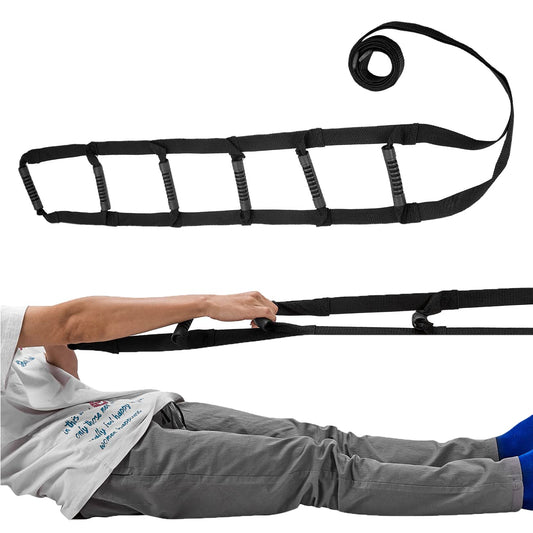 Pull Up Assist Bed Ladder,Bed Ladder Assist with Handle Strap,Sit Up Helper Bed Assistance for Elderly, Senior, Injury Recovery Patient, Pregnant, Handicap