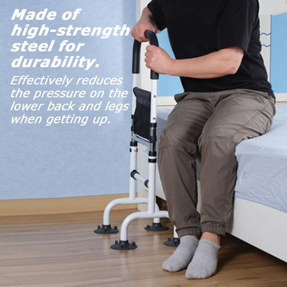 TOMVAES Adjustable Armrest with Storage Bag Standing Aid Handrail