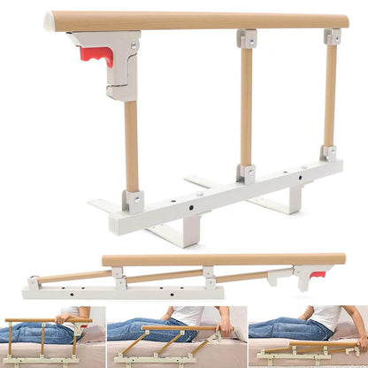 FesFun Foldable Grab Bar Non-Slip Bed Rail for Elderly