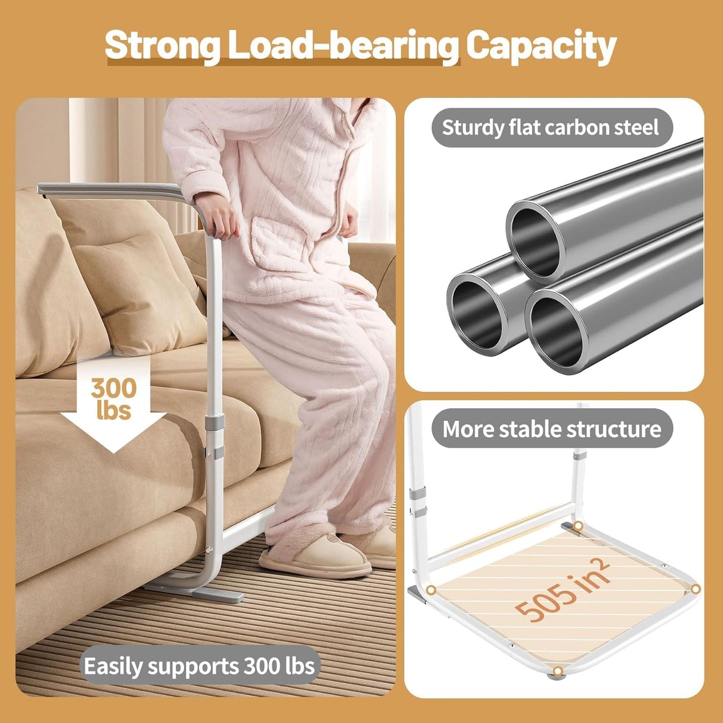 Valdera 6-Height Adjustable Non-Slip Couch Stand Assist Aid