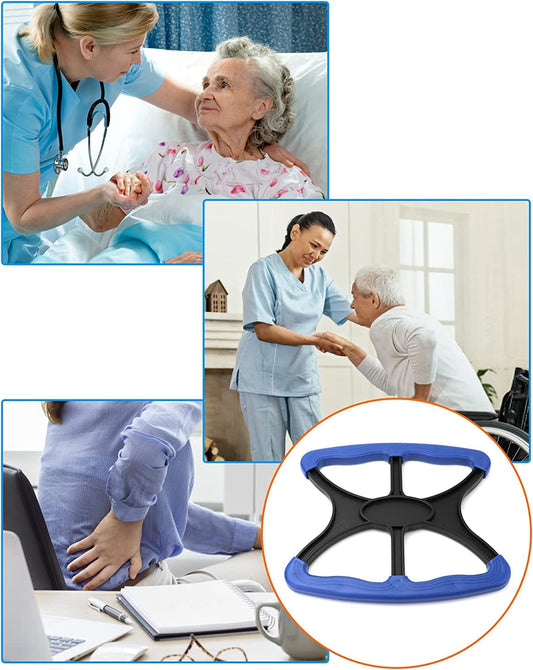Lift Assists Standing Aid-Handicap Bar with No-Slip Grip Handles, Portable Lift Aid to Transfer Elderly, Senior, Bariatric, Patient or Disabled Assists Caregiver or Nurse