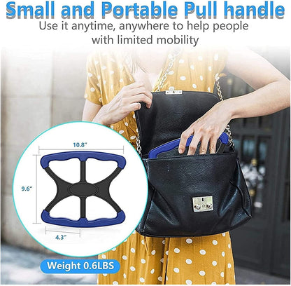 Lift Assists Standing Aid-Handicap Bar with No-Slip Grip Handles, Portable Lift Aid to Transfer Elderly, Senior, Bariatric, Patient or Disabled Assists Caregiver or Nurse