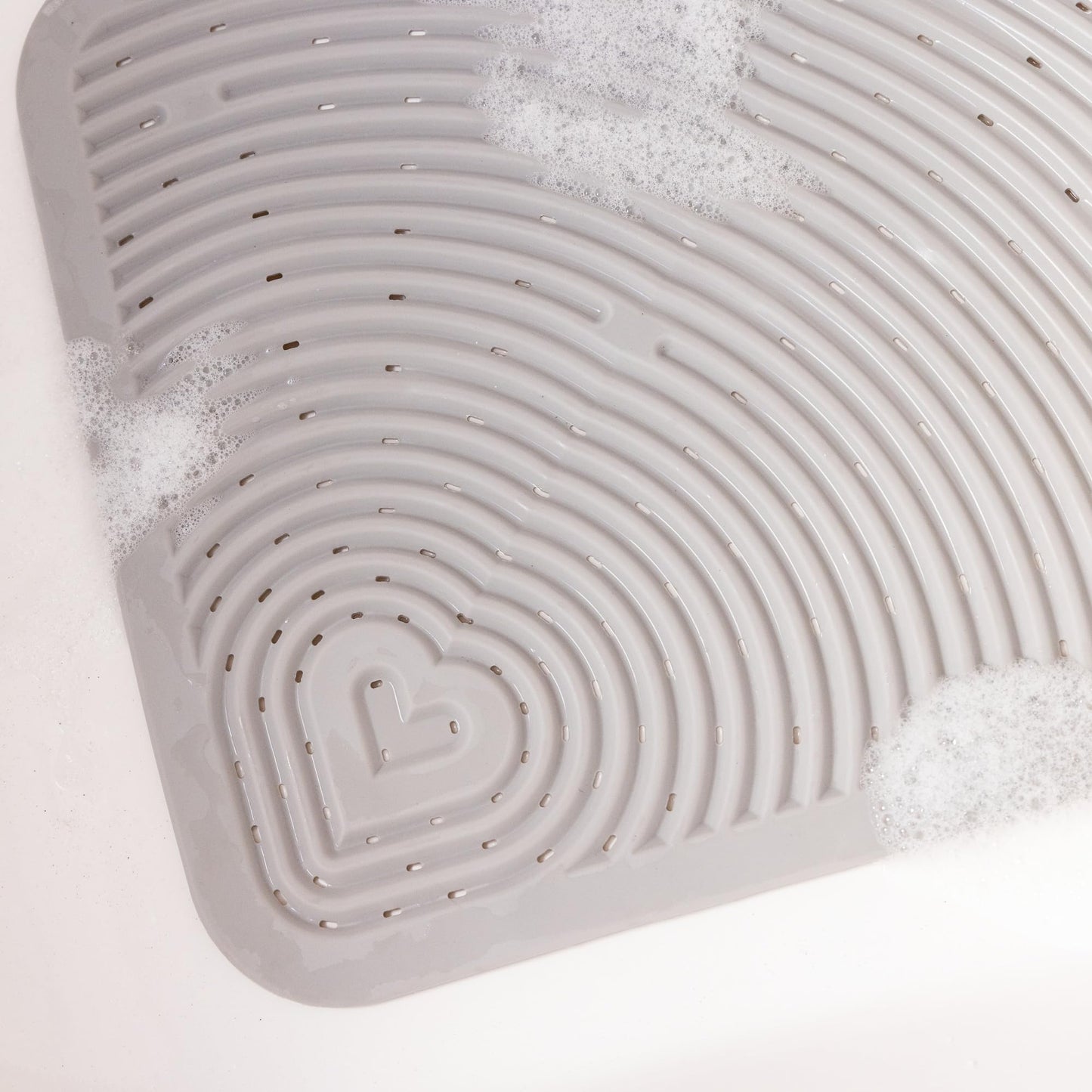 Munchkin Soft Spot Cushioned Bath Mat, Grey