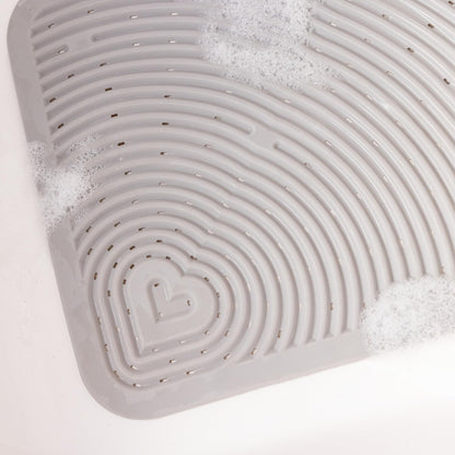 Munchkin Soft Spot Cushioned Bath Mat, Grey