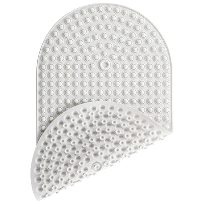 joiyota Silicone Bubble Massage Non-Slip 27x15Inches Bath Mat - White