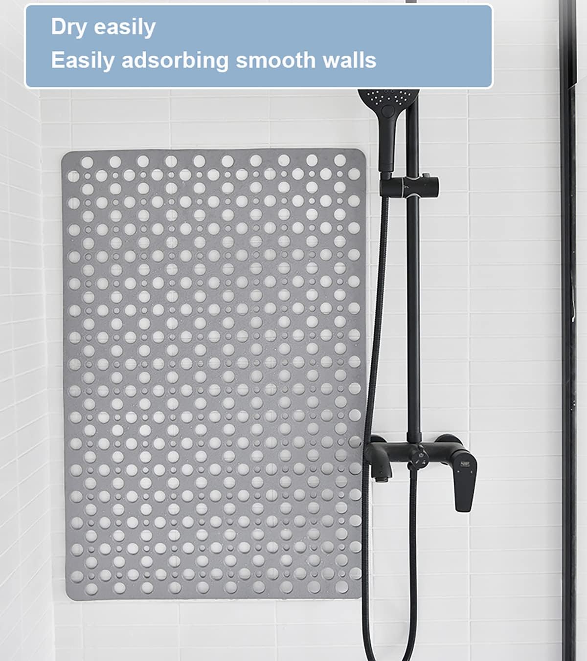 Uandhome Rubber Anti-Slip Anti-Mould 75x43cm Bath Mat