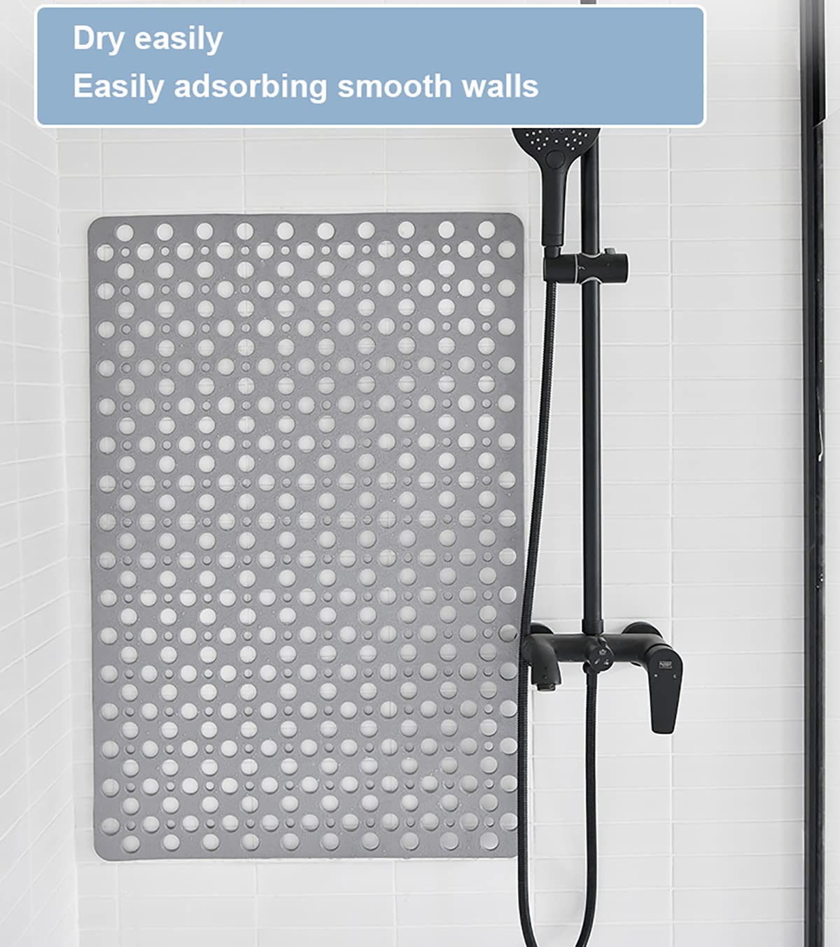 Uandhome Rubber Anti-Slip Anti-Mould 75x43cm Bath Mat