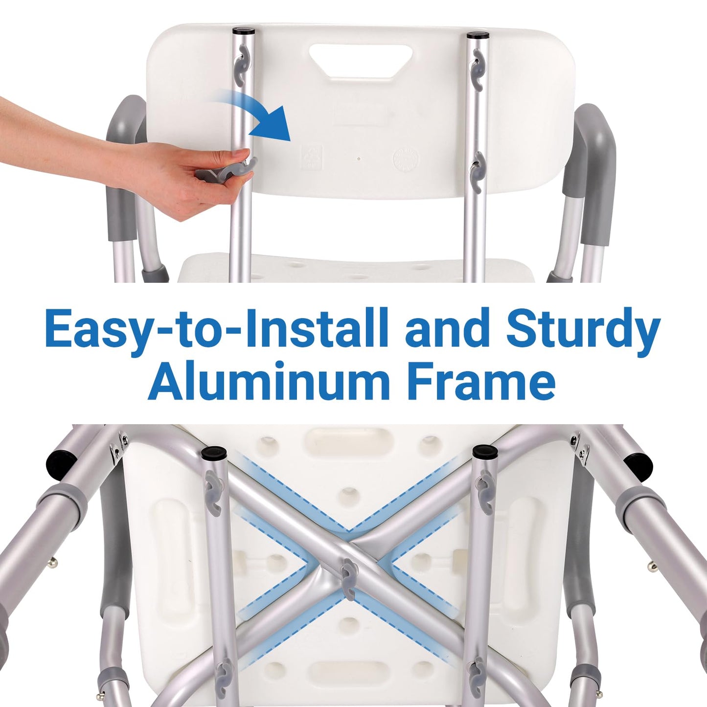 Altus Multi-Function Anti-Slip Shower Chair Platform