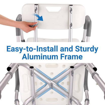 Altus Multi-Function Anti-Slip Shower Chair Platform