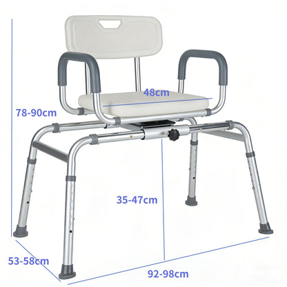 Generic Sliding Non-Slip Adjustable Transfer Bench