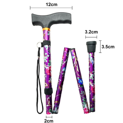 BeGrit Folding Adjustable Collapsible Walking Stick