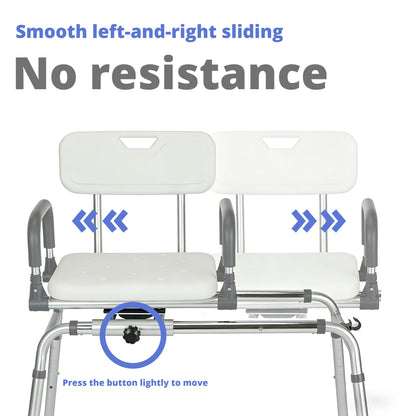 Generic Sliding Non-Slip Adjustable Transfer Bench