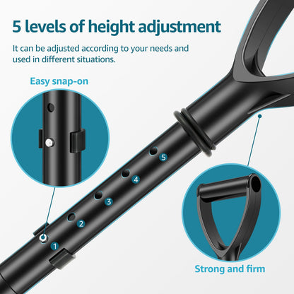 Abizarch Adjustable Metal Standup Helper Floor Stand Assist Aid