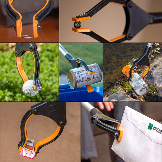 EZPIK 100cm Rotating Lightweight Reacher Grabber Tool
