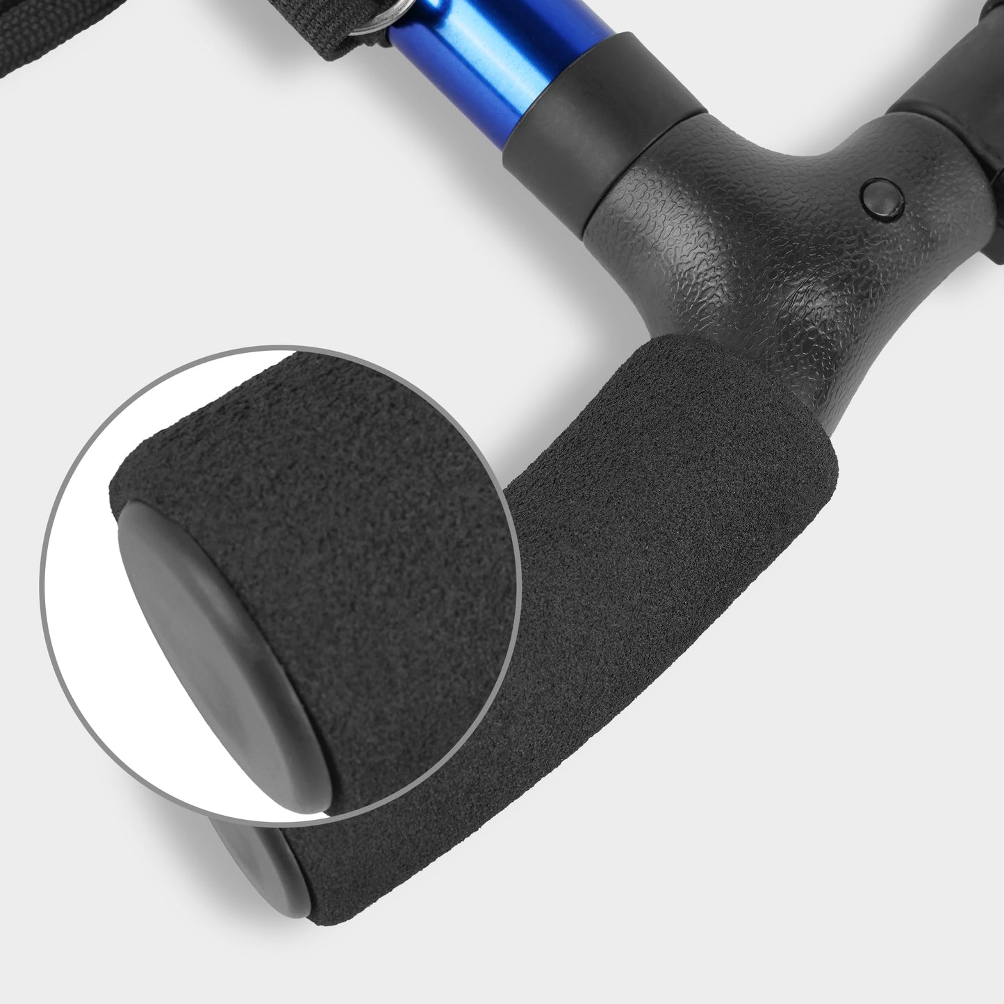 CozyKit Folding LED Light Adjustable Walking Cane for Elderly & Seniors