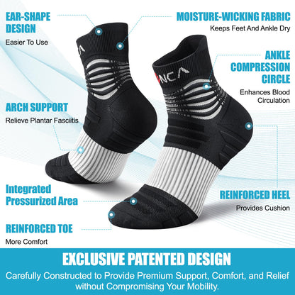 NEENCA Medical Compression Socks 20-30 mmHg Ankle Support - Unisex
