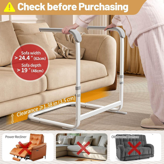 Valdera 6-Height Adjustable Non-Slip Couch Stand Assist Aid