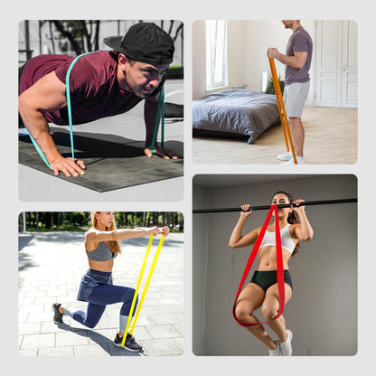 PROIRON Pull Up Bands - 2025 Traditional Upgrade Resistance Band Assisted Power Bands for Workout, Yoga, Weightlifting, Physical Therapy, Rehab, Bench Press, Dead Lift, Improve Mobility and Strength